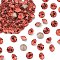 Preciosa® MAXIMA Crystal Round Stones, Czech Crystal, Dura Foiling, Round(431 11 615 Chaton), 90350 Padparadscha, SS29(6.15~6.35mm)