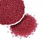 Luminous Baking Paint Glass Beads, Round, Glow in the Dark, No Hole, Indian Red, 2~2.5mm, about 30000pcs/pound