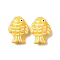 Handmade Porcelain Beads, Fish, Famille Rose Porcelain, Gold, 27~28x20~21x10.5~11.5mm, Hole: 1.8~2.2mm
