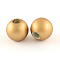 ABS Plastic Imitation Pearl European Beads, Large Hole Rondelle Beads, BurlyWood, 11.5~12x10mm, Hole: 4~5mm, about 780pcs/500g