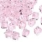 K9 Glass, Imitation Austrian Crystal Beads, Grade AAA, Faceted, Cube, Pink, 8x8x8mm(size within the error range of 0.5~1mm), Hole: 0.9~1.6mm