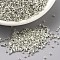 MIYUKI Delica Beads, Cylinder, Japanese Seed Beads, 11/0, (DB0035) Galvanized Silver, 1.3x1.6mm, Hole: 0.8mm, about 20000pcs/bag, 100g/bag