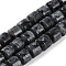 Natural Larvikite Beads Strands, Column, 10x10mm, Hole: 1.4mm, about 40pcs/strand, 15.47 inch(39.3cm)