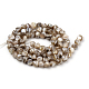 Chapelets de perles en coquille d'eau douce  SSHEL-Q300-006B-2