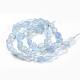 Natürliche Aquamarin Perlen Stränge G-F575-11-1