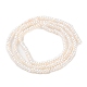Нити из натурального культивированного пресноводного жемчуга PEAR-I007-02H-01-3