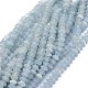 Chapelets de perles en aigue-marine naturelle G-I249-D16-1