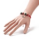 Christmas Themed Alloy Enamel Charm Bracelet BJEW-JB09928-6