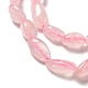 Chapelets de perles en quartz rose naturel G-I351-A05-3