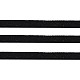 Cordón de ante en tono negro X-LW14206Y-1