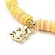 Halskette mit Bärenanhänger für Teenager-Mädchen NJEW-JN03704-5