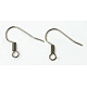 Crochets d'oreilles en laiton de platine X-KK-Q363-P-NF-1