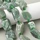 Естественный зеленый авантюрин бисер нитей G-G697-E07-5