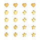 Perline in ottone PALLOY-PJ0001-11G-2
