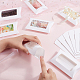 BENECREAT 30pcs 7.1x12.2x2cm Paper Pillow Candy Boxes with Rectangle Clear Window CON-WH0094-18A-3