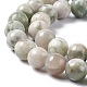 Chapelets de perles de jade paix naturelle G-G905-07-6MM-4