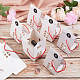 PH PandaHall 25pcs House Gift Box Small Treat Boxes White Gift Wrapping Box Countdown to Box Advent Calendar Box for Christmas Chocolate Candy Birthday Wedding Party Supplies CON-PH0002-85B-5