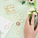 DELORIGIN DIY Charms Finger Ring Making Kit DIY-DR0001-24-5