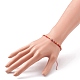 Bracelets réglables de perles tressées avec cordon en nylon BJEW-JB05791-01-4