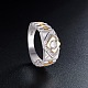 Shegrace 925 anillo de dedo de plata esterlina JR540A-04-3