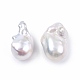 Perlas de keshi barrocas naturales PEAR-N020-J13-2