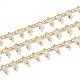 3.28 фут ручной работы из бисера цепочки из стекла X-CHC-K008-B09-1