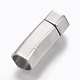 304 Stainless Steel Bayonet Clasps STAS-O114-045D-MP-3