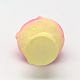 キノコの樹脂カボション  模造食品  濃いピンク  21.5x17mm X-CRES-R183-20D-5