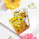 PH PandaHall Sunflower Clear Stamps DIY-WH0618-0035-7