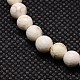 Natural Magnesite Beads Strands TURQ-L017-3mm-02A-2