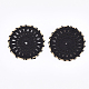 Décorations de pendentif tissées en polycoton (polyester coton) FIND-Q078-11A-2