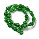 Chapelets de perles de jade blanche naturelle G-C039-B01-3