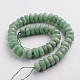 Natural Green Aventurine Beads Strands G-J332-B02-A-1