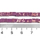 Нити бусин из окрашенного натурального регалита/императорской яшмы/морского осадка яшмы G-B129-A04-01-5