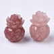 Perles de corail synthétiques CORA-R017-30A-A02-4