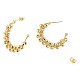 Brass Stud Earrings for Women EJEW-N011-95-5