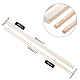 OLYCRAFT 60Pcs Balsa Wood Sticks 12 inch Long Unfinished Wooden Strips Square Dowels Strips for DIY Molding Crafts Projects Making WOOD-OC0002-27-2