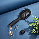 GORGECRAFT Diversion Safe Hair Brush Black Hair Brush with Hidden Compartment Portable Hairbrush Comb Diversion Stash Can Hiding Storage with Removable Lid for Hiding Money Jewelry Valuables Travel AJEW-WH0304-60-3