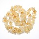 Chapelets de perles de citrine naturelle G-O049-C-42-2