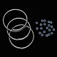 Ajustable 304 fabrication de bracelets en acier inoxydable STAS-R066-11-1