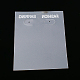 Paper Earring Display Cards EDIS-D002-1-1