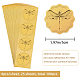 CRASPIRE 100PCS Gold Foil Stickers Embossed 2inch Self-adhesive Stickers Medal Decoration Stickers for Gift Envelope Card Bottle Decoration (Dragonfly) DIY-WH0211-131-2