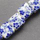 Handmade Printed Porcelain Beads PORC-Q157-2-2
