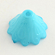 Opaque Acrylic Flower Bead Caps SACR-Q099-M81-2