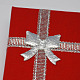 Valentines Tag Frau Geschenke Pakete Karton Schmuck-Set-Boxen mit Bowknot und Schwamm im Inneren CBOX-R013-1-3