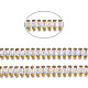 Rectangle Cubic Zirconia Strass Chains CHC-N020-04-2