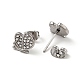Rhinestone Butterfly Stud Earrings with 316 Surgical Stainless Steel Pins EJEW-A081-14P-02-2