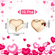 UNICRAFTALE 10pcs Ion Plating(IP) 304 Stainless Steel Beads Golden Spacer Beads Metal Heart Beads Loose Beads Small Hole Heart Beads for Bracelets Necklace Jewelry Making STAS-UN0052-47-3