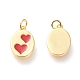 Real 18K Gold Plated Brass Charms KK-L006-030G-2