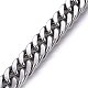 304 Stainless Steel Curb Chains Bracelets BJEW-E346-10P-2